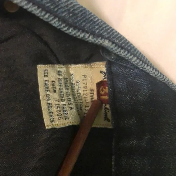 7 For All Mankind Roxanne denim blue jeans - Picture 5 of 10